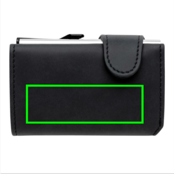Standard aluminium RFID cardholder with PU wallet - Slika 12