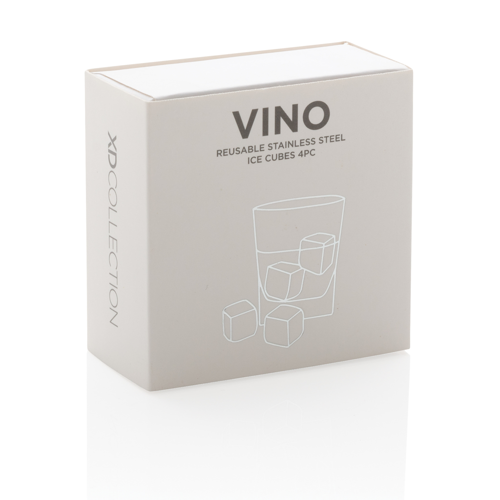 Re-usable stainless steel ice cubes 4pc - Slika 10