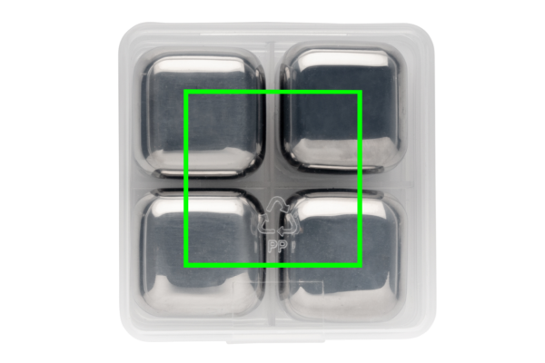 Re-usable stainless steel ice cubes 4pc - Slika 11