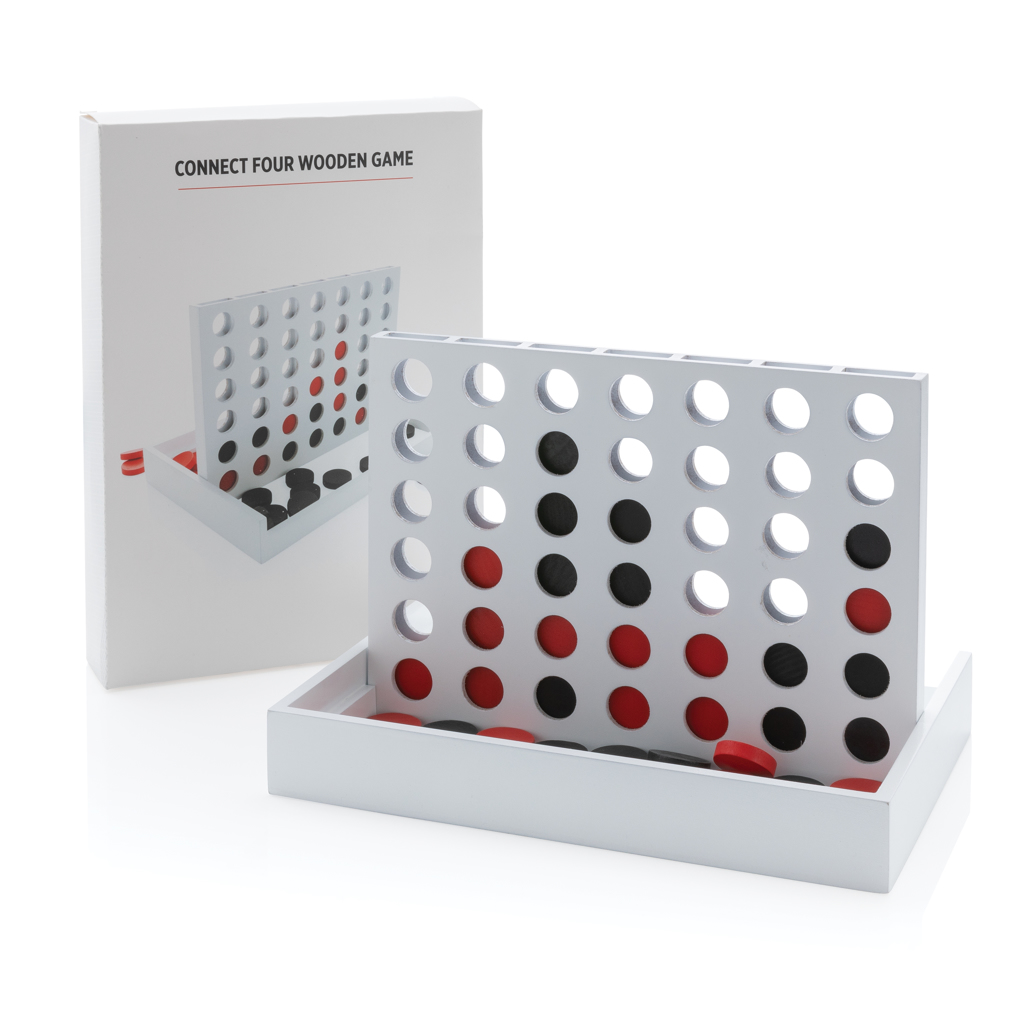 Connect four wooden game - Slika 9