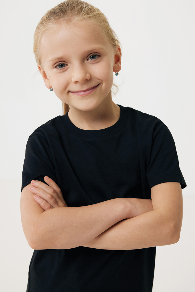 Iqoniq Koli kids lightweight recycled cotton t-shirt - Slika 11