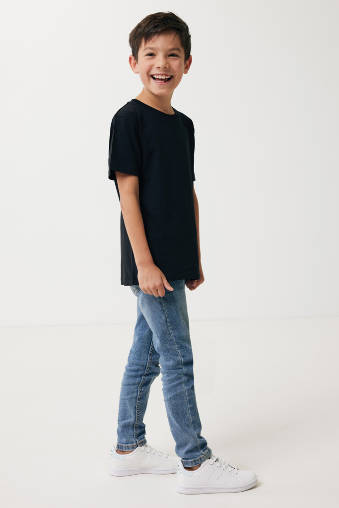 Iqoniq Koli kids lightweight recycled cotton t-shirt - Slika 5