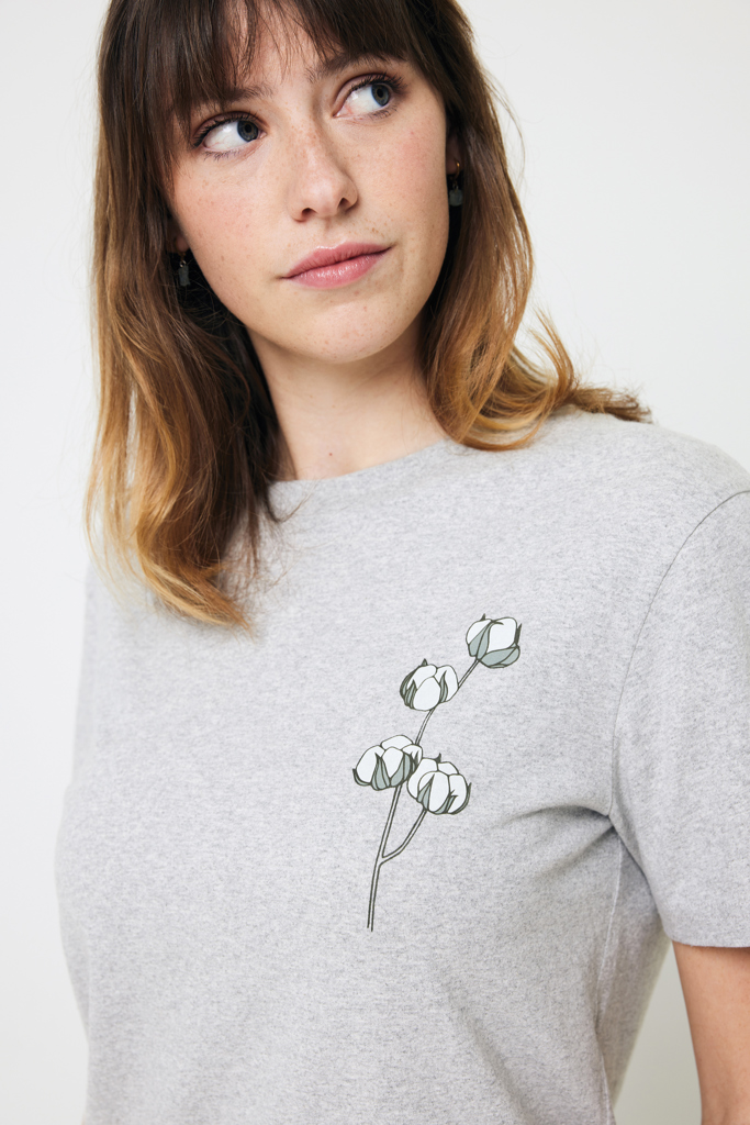 Iqoniq Manuel recycled cotton t-shirt undyed - Slika 8