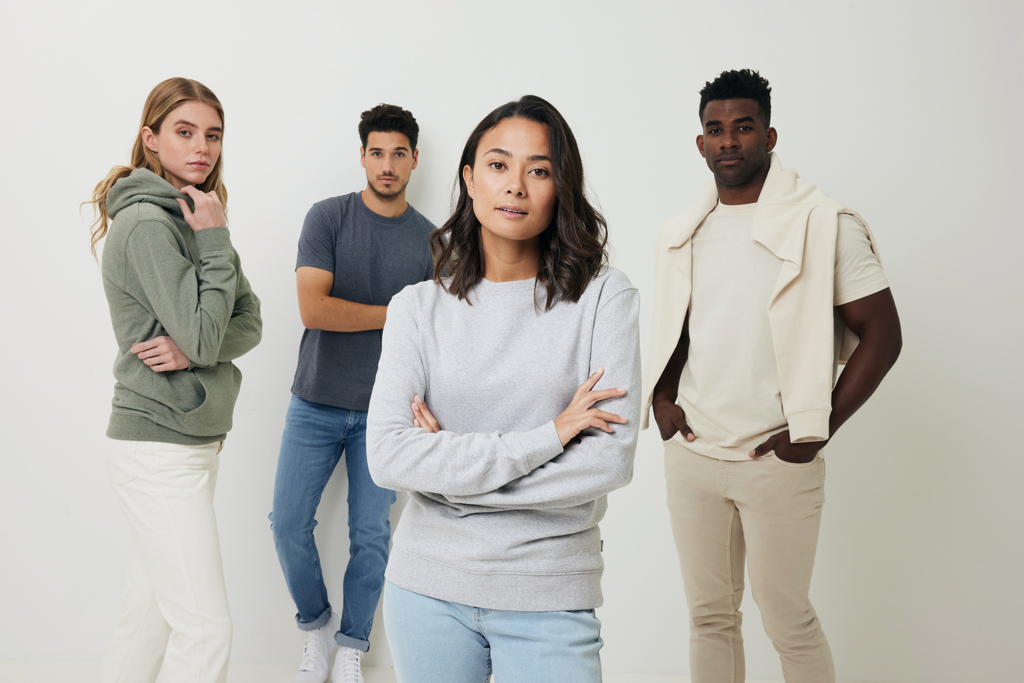 Iqoniq Manuel recycled cotton t-shirt undyed - Slika 18