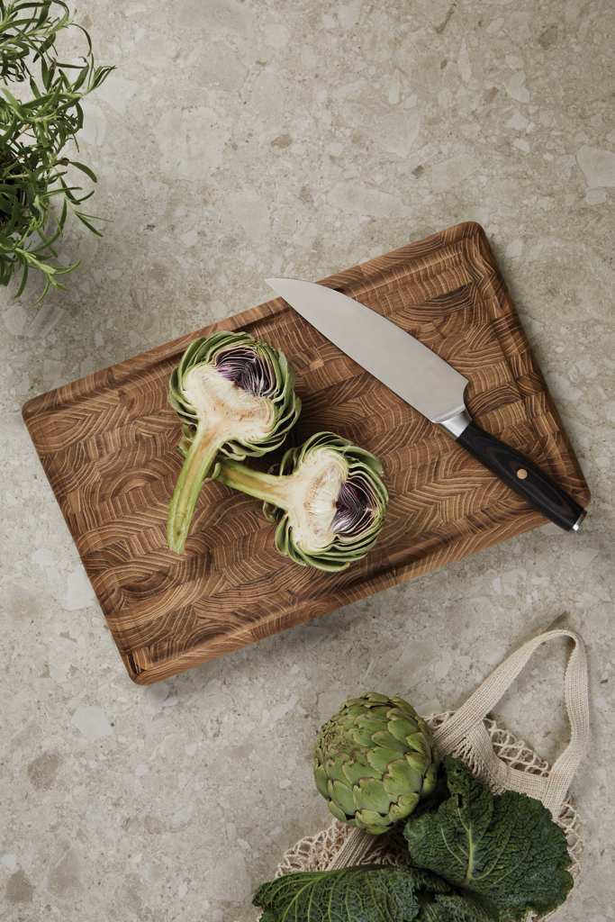 VINGA Tara RCS recycled steel chef's knife - Slika 5