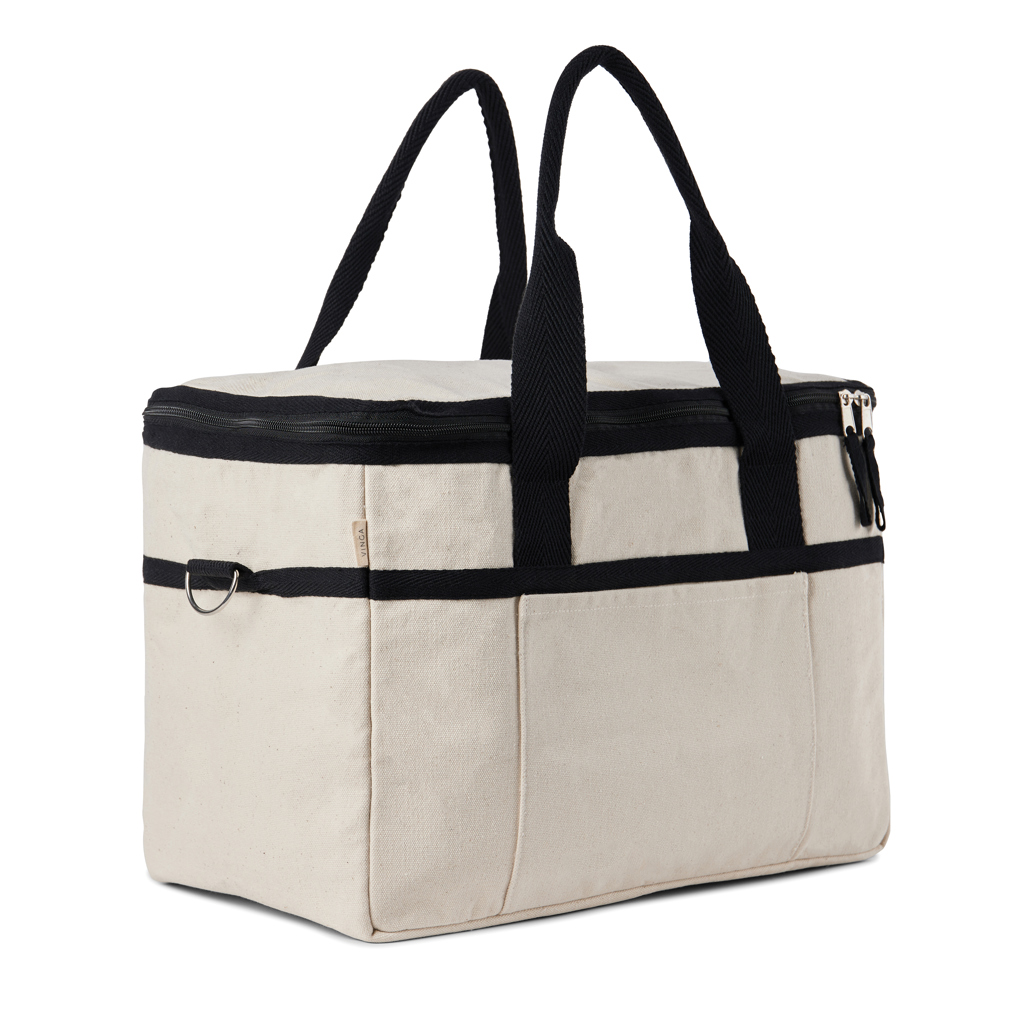 VINGA Volonne AWARE™ recycled canvas cooler basket - Slika 4