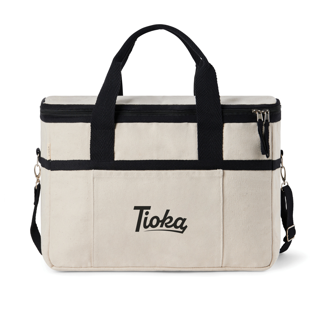 VINGA Volonne AWARE™ recycled canvas cooler basket - Slika 7