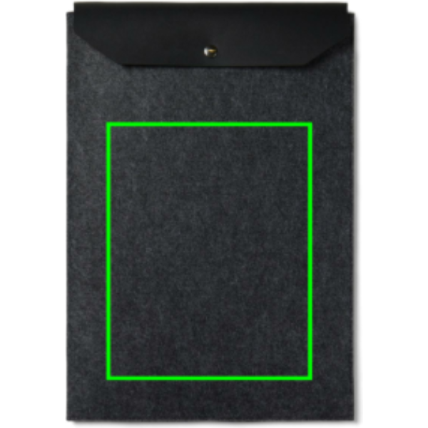 VINGA Albon GRS recycled felt 17" laptop sleeve - Slika 10