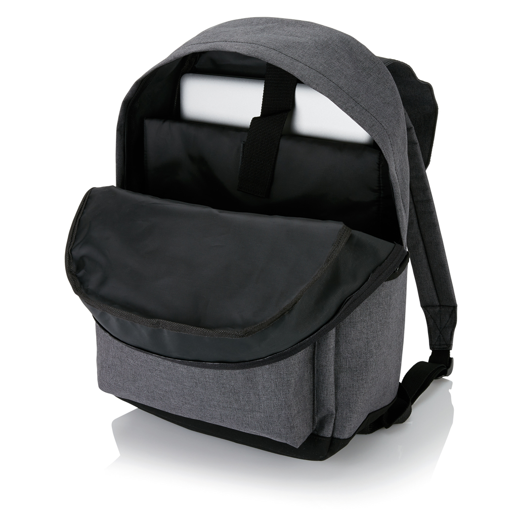 Laptop backpack with magnetic buckle straps - Slika 6