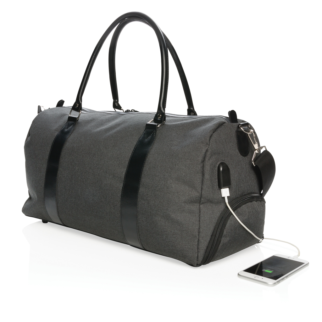Weekend bag with USB A output - Slika 3