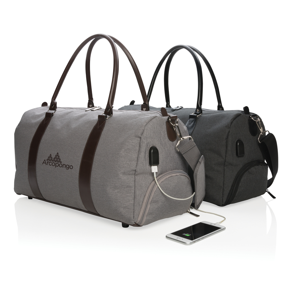 Weekend bag with USB A output - Slika 10