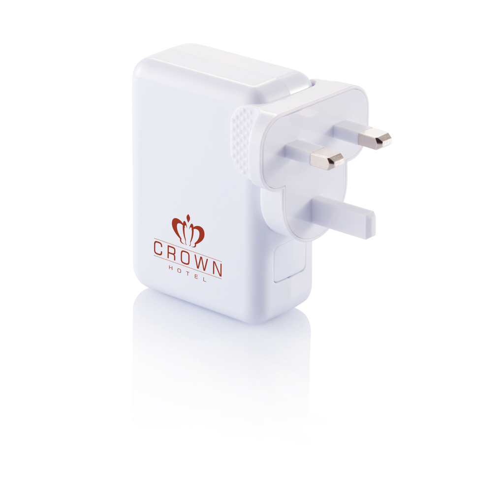 Travel plug with 4 USB ports - Slika 8